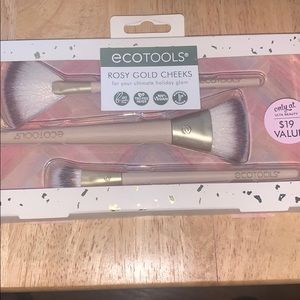 Ecotools Rosy Gold Cheeks Makeup Brush Set